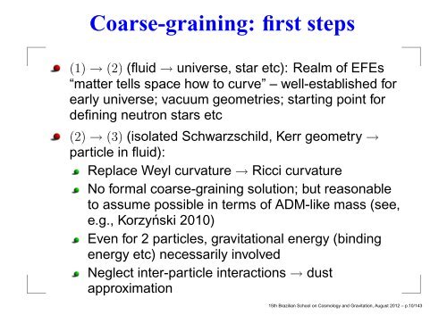 Slides of 5 lectures at XV Brazilian School on Cosmology and ...