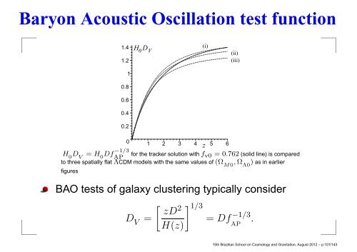 Slides of 5 lectures at XV Brazilian School on Cosmology and ...