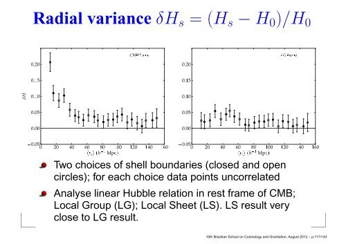 Slides of 5 lectures at XV Brazilian School on Cosmology and ...