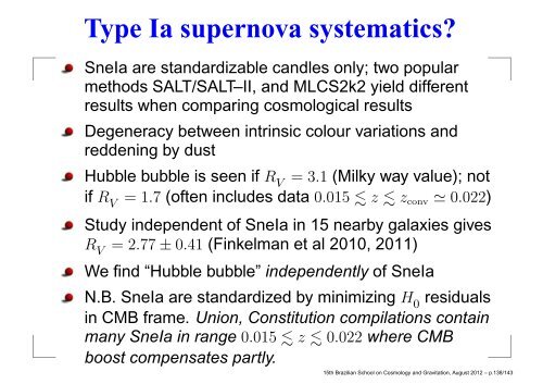 Slides of 5 lectures at XV Brazilian School on Cosmology and ...