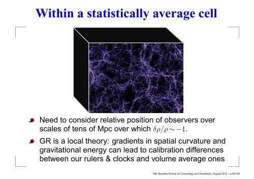 Slides of 5 lectures at XV Brazilian School on Cosmology and ...