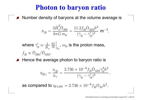 Slides of 5 lectures at XV Brazilian School on Cosmology and ...