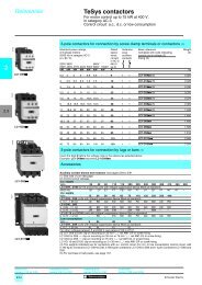 2 TeSys contactors - Elmatik AS