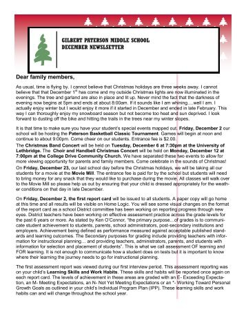 December 2011.pdf - Gilbert Paterson Community School