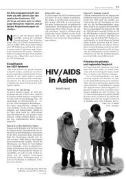 HIV/AIDS in Asien