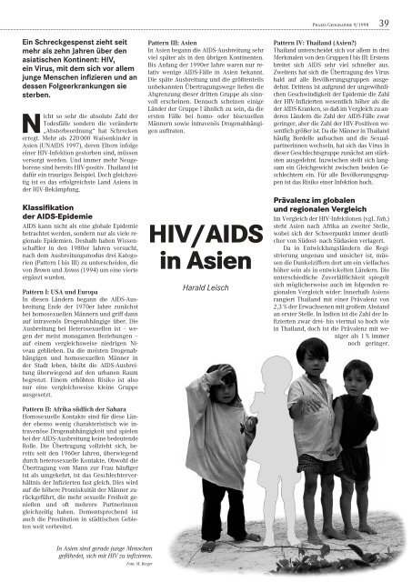 HIV/AIDS in Asien