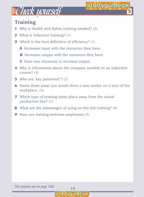 Business Studies Collins Revision Guide. - StudyGuide.PK