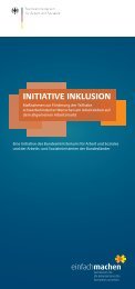 Initiative Inklusion - Flyer - Gemeinsam einfach machen