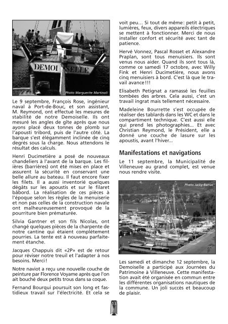 Info'Barque No 43 - La Barque des Enfants