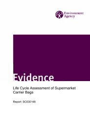 Life Cycle Assessment of Supermarket Carrier Bags - Save The ...