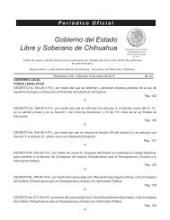 MiÃ©rcoles 13 de enero del 2010 - Gobierno del Estado de Chihuahua