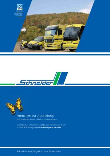 Wichtig! - Kraftfahrer-Ausbildungszentrum Schneider GmbH