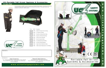 Portable Fall Arrest Systems & Accessories - Lighthouse Safety, LLC