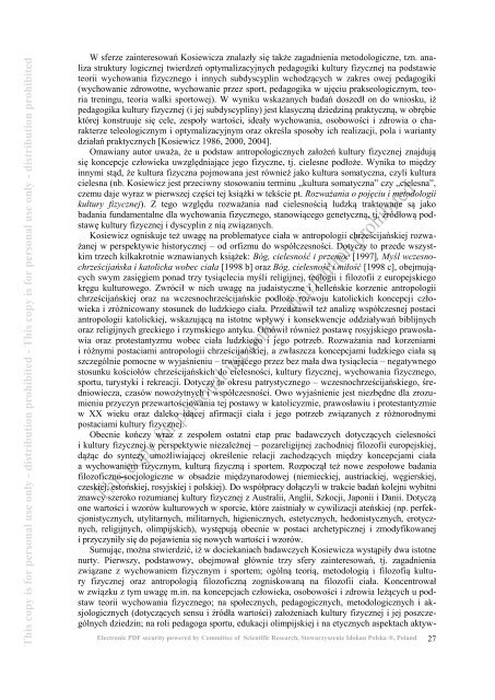 Filozofia kultury fizycznej w Polsce.pdf - Stowarzyszenie Idokan Polska