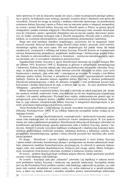 Filozofia kultury fizycznej w Polsce.pdf - Stowarzyszenie Idokan Polska