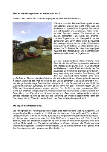 Warum hat Heulage einen so schlechten Ruf.pdf - (DLR) Westpfalz