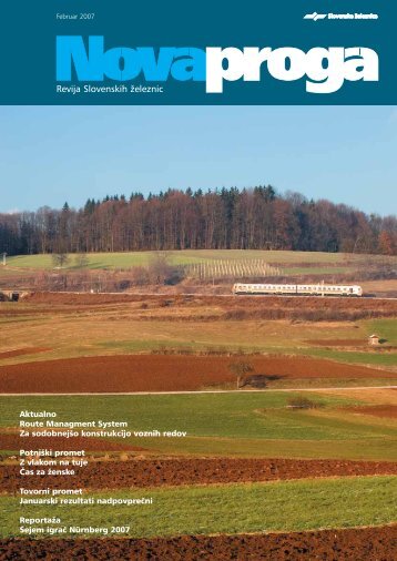 Februar (.pdf, 1010 kB) - Slovenske Å¾eleznice