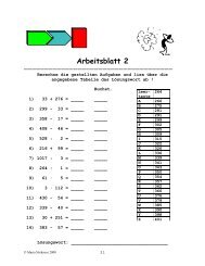 Grundrechenarten gemischt II