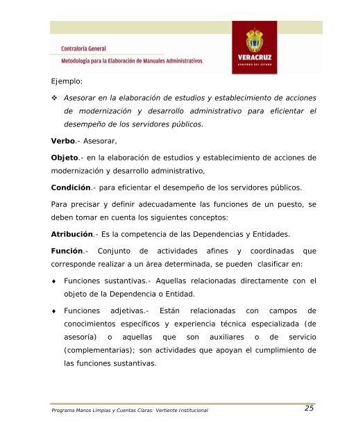 metodologÃ­a para la elaboraciÃ³n de manuales administrativos