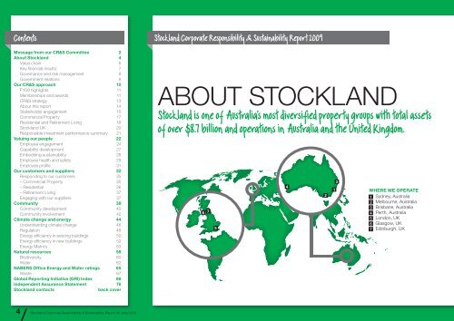 CR&S Report 2009 - Stockland