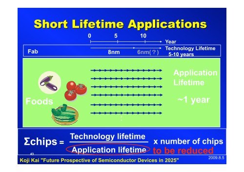 Koji Kai "Future Prospective of Semiconductor ... - System LSI Lab.