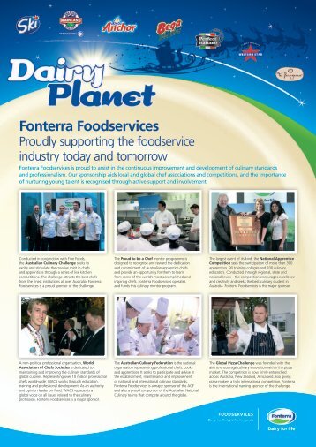 Dairy Planet - Issue 27 - Fonterra Foodservices