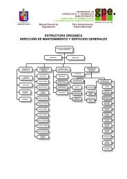 estructura orgÃ¡nica y descripciÃ³n de funciones generales