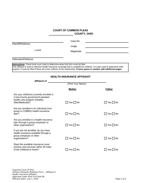 RULES OF CIVIL PROCEDURE - Supreme Court