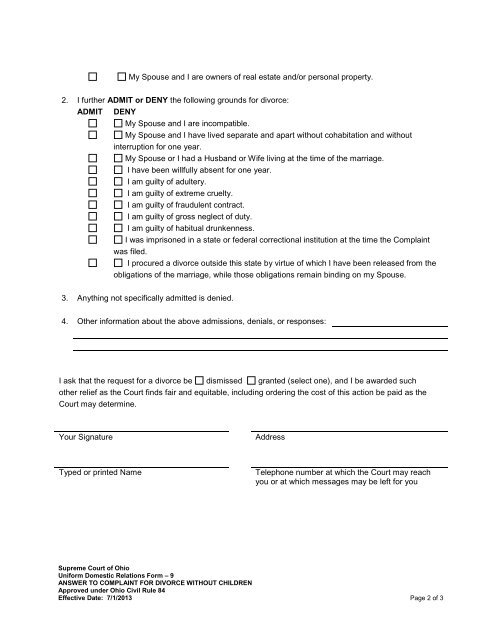 RULES OF CIVIL PROCEDURE - Supreme Court