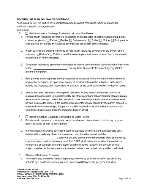 RULES OF CIVIL PROCEDURE - Supreme Court