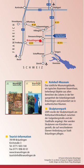 Historischer Stadtrundgang - Stadt Bräunlingen