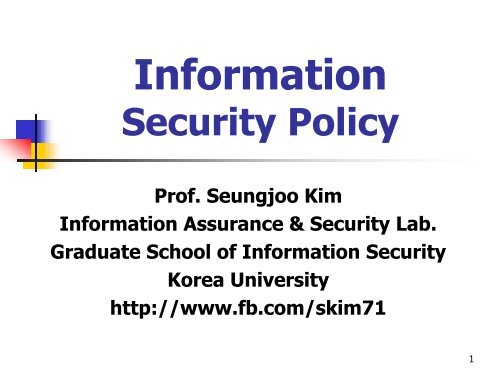 1. Information Security Policy (.pdf)