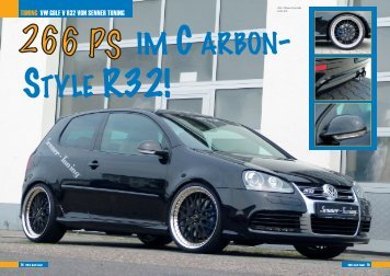 VW&Audi; 5/09 078-081 Golf 4 R32 Senner - Tuning Cars Marktplatz