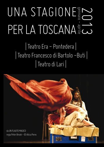 Una stagione per la Toscana 2013 - Comune di Pontedera