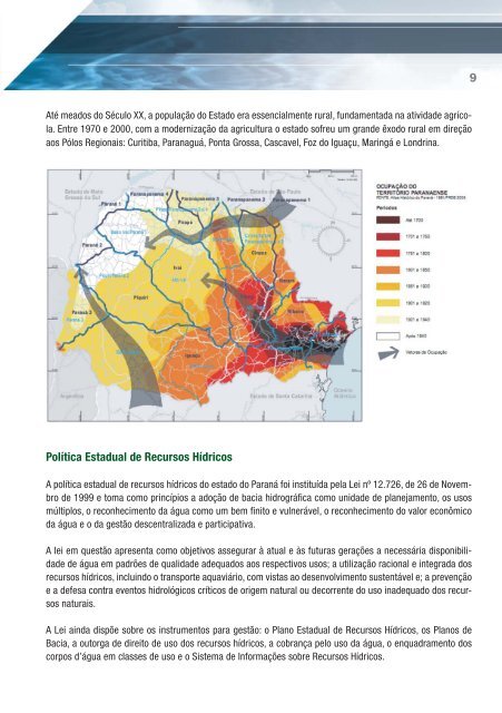 Bacias Hidrográficas do Paraná - Secretaria do Meio Ambiente e ...