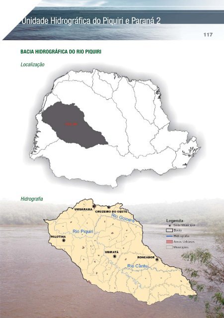 Bacias Hidrográficas do Paraná - Secretaria do Meio Ambiente e ...