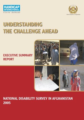 Handicap International experience in Afghanistan - CBM