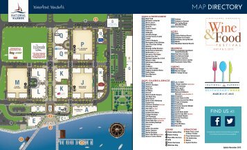 MAP DIRECTORY - National Harbor