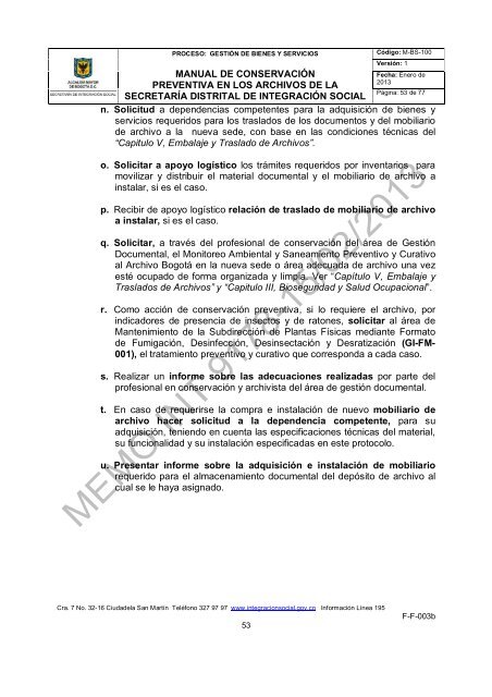 Manual de ConservaciÃ³n Preventiva en los Archivos - PÃ¡gina principal