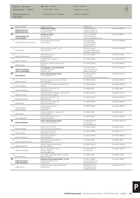 TÃ©lÃ©charger PDF - Paul Forrer AG