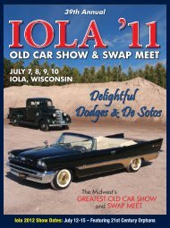 The Iola Old Car Show - F+W Media