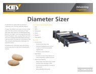 Diameter Sizer Brochure - Key Technology