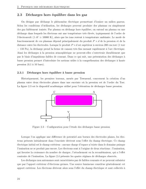 Modélisation et simulation numérique de la génération de plasma ...