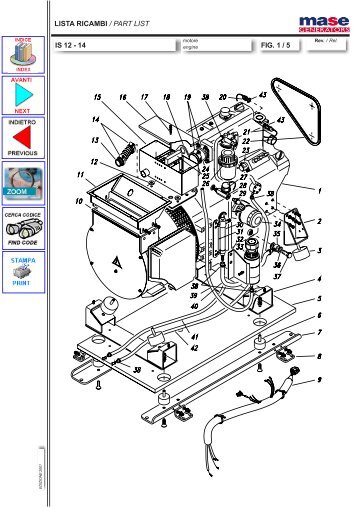 catalogo ricambi / spare parts - Mase Generators of North America