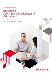 Roundtable SEPA â Der Umstellungstermin rÃ¼ckt nÃ¤her