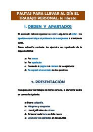 Pautas para llevar al dÃ­a el trabajo personal: la libreta , los apuntes y ...