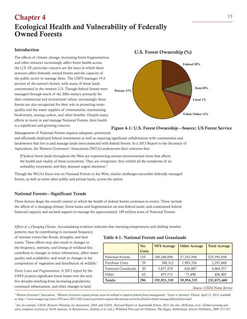 The State and Future of U.S. Forestry and the Forest Industry (May ...