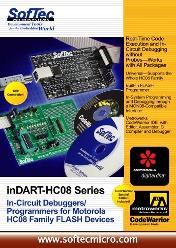 Softec INDART-HC08/QY datasheet: pdf - Octopart