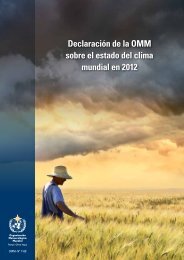 DeclaraciÃ³n de la OMM sobre el estado del clima ... - E-Library - WMO