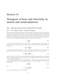 Transport of heat and electricity in metals and semiconductors